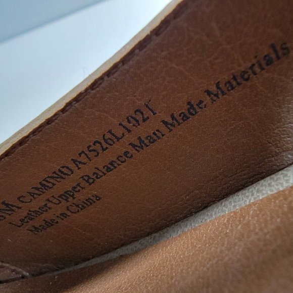 Franco Sarto Heels Womens 8 M Peep Toe Wedge Espadrille Tan Leather Slingback - Picture 4 of 7